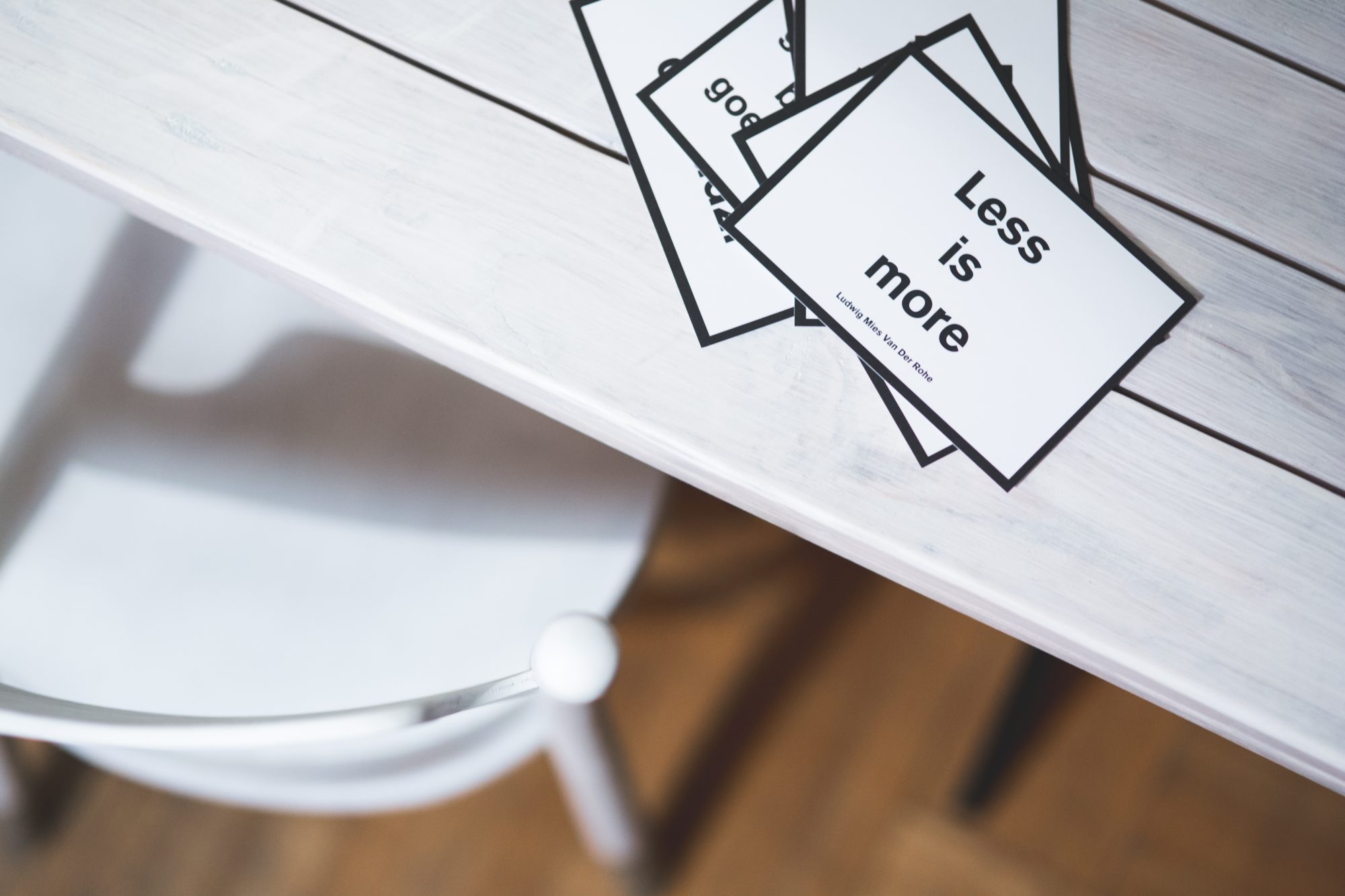 agence communication strasbourg, less is more, design